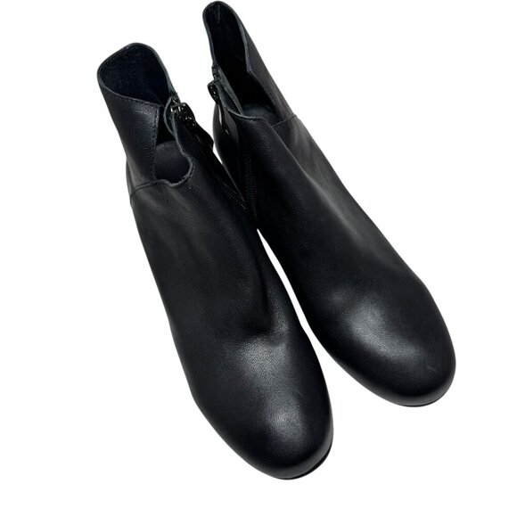 Antelope Ankle Boots Perrin Geometric Heel sz 37 6.5 US Black New Anthropologie - Picture 6 of 9